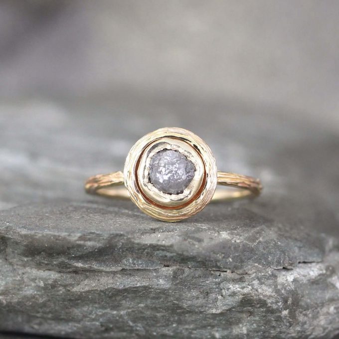 non-traditional engagement rings