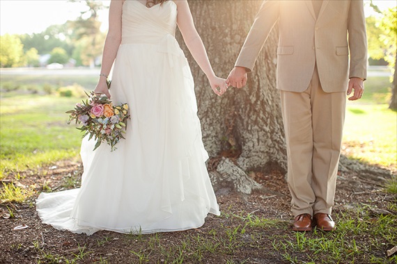 real wedding bride and groom poplar plantation - emmaline bride wedding blog